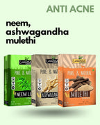 Luxura Sciences Natural Skin Care for Anti Acne - Neem + Ashwagandha + Mulethi