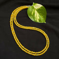 Joban Fashion Women Yellow 2 Layer Agate Necklace, Silver Finish - Distacart