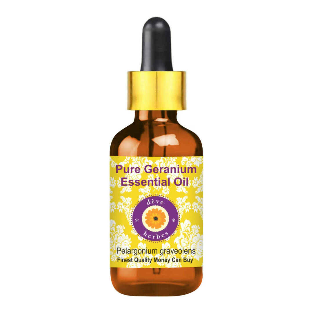 Deve Herbes Pure Geranium Essential Oil