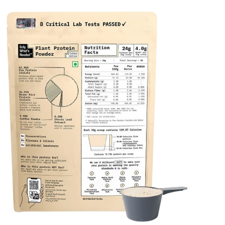 Only What's Needed 24g Plant Protein Powder - Coffee