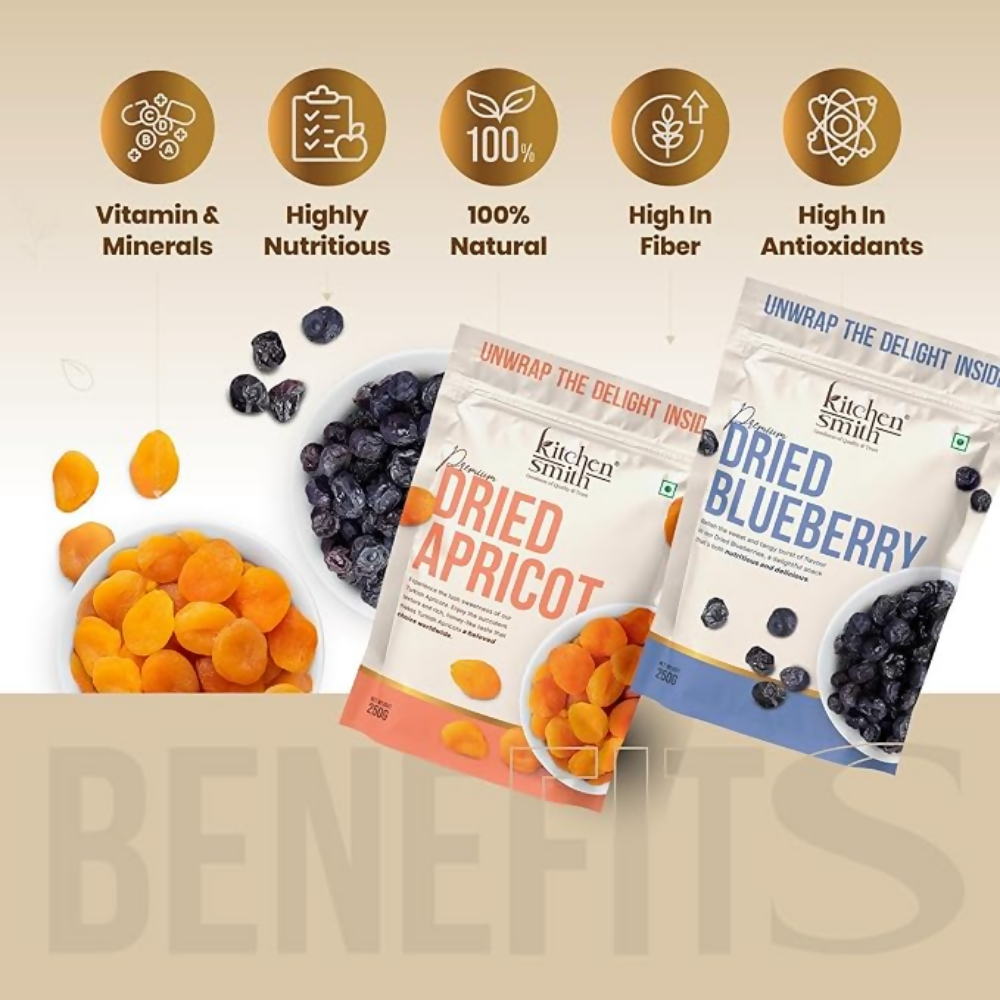 Kitchen Smith Premium Dried Apricot & Blueberry - Distacart