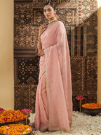 kasee Embellished Zari Pure Silk Saree - Distacart