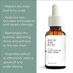 Green And Beige Recreo Sheen + Nourish Hair Serum