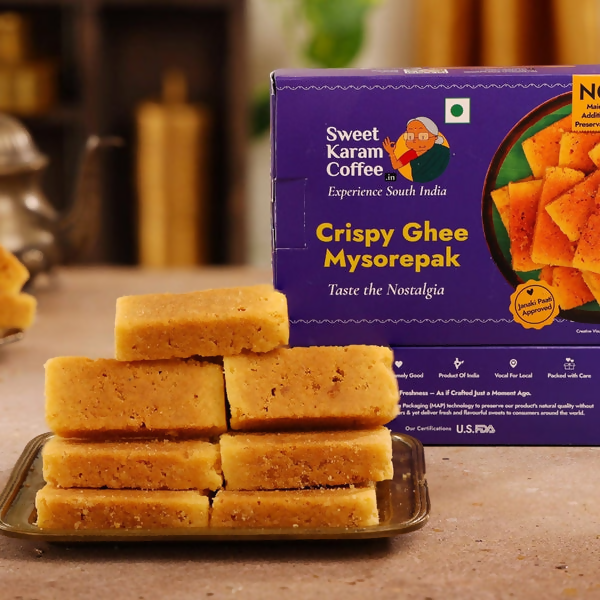 Sweet Karam Coffee Crispy Ghee Mysorepak - Distacart