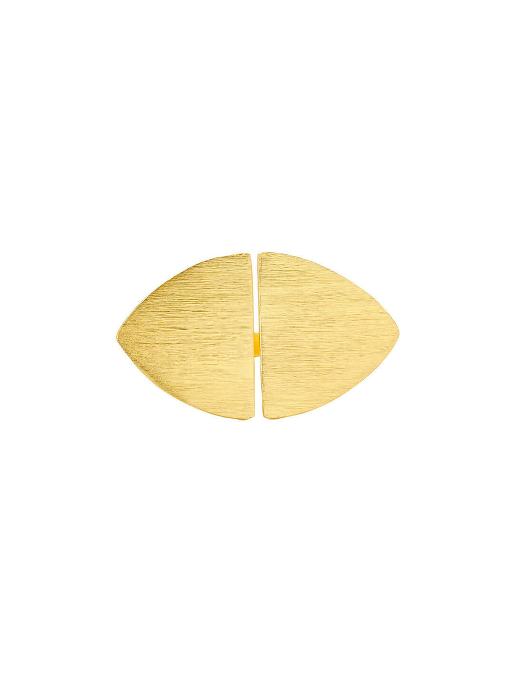 NVR Women's Western Gold-Polished Ajustable Finger Ring
