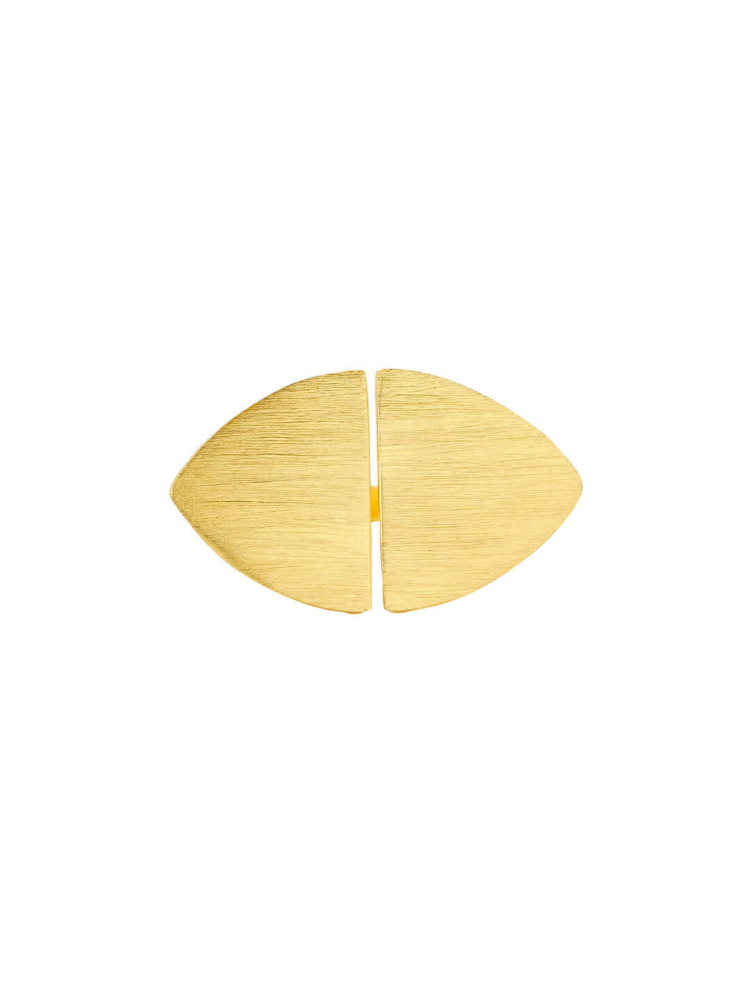 NVR Women's Western Gold-Polished Ajustable Finger Ring