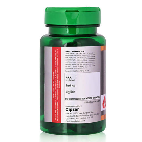 Cipzer Fat Burner Capsules - Distacart
