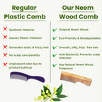 Alps Goodness 100% Natural Neem Comb