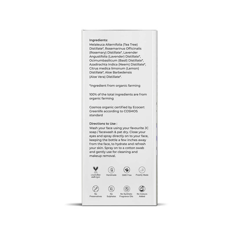 Juicy Chemistry Australian Tea Tree & Basil Water Toner for Acne-Prone Skin