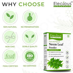 Elecious Naturals Neem Powder For Face Pack And Hair Mask