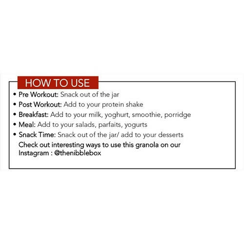 Thenibblebox Cranberry Queue Granola - Distacart