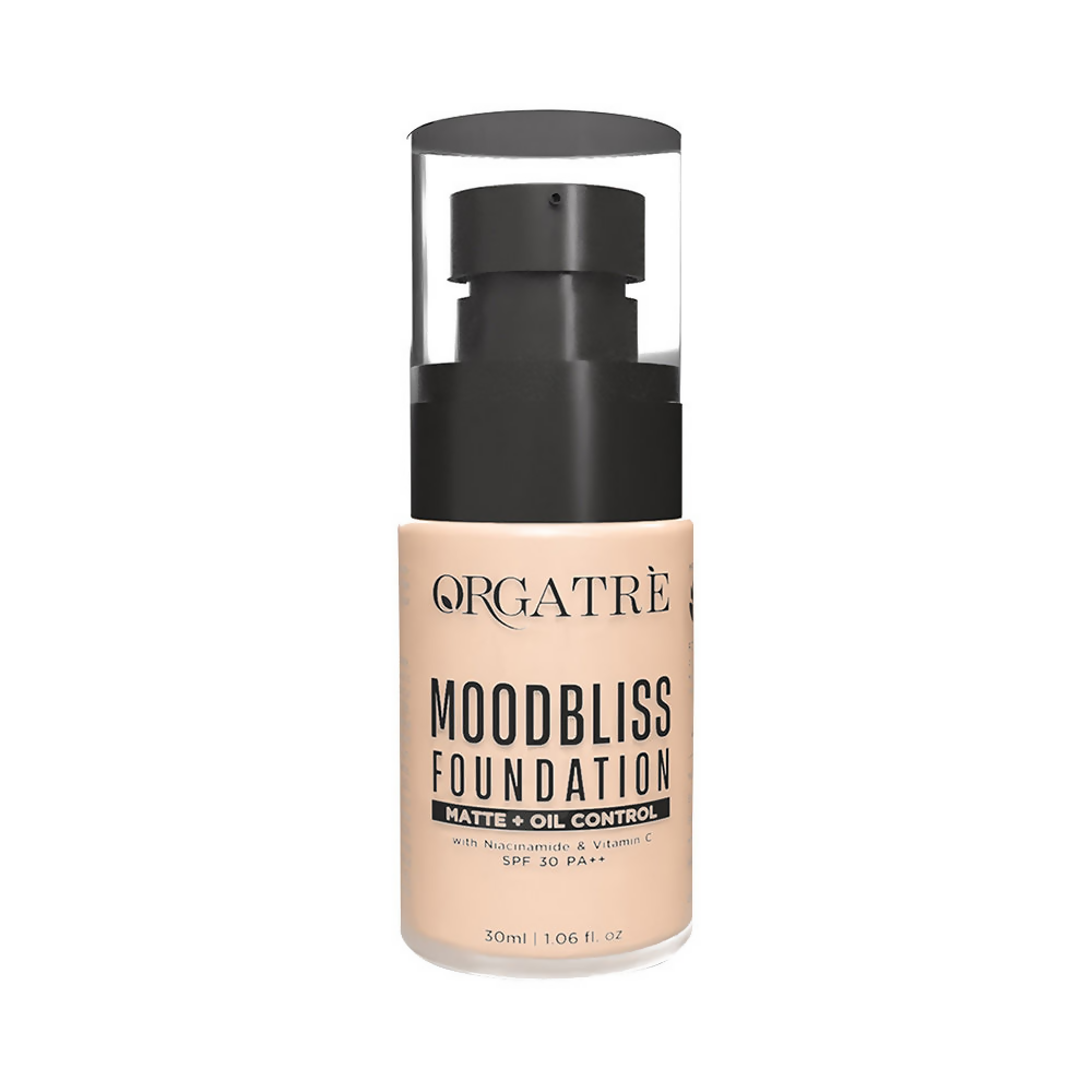 Orgatre Moodbliss Matte + Oil Control Makeup Foundation SPF 30 - 138