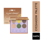 Plum In Your Element Eyeshadow Palette Easy to Blend 6-in-1 Palette 03 Earth