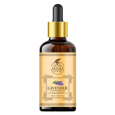 Skiura Nature 100% Natural Lavender Essential Oil For Hair, Skin & Aroma