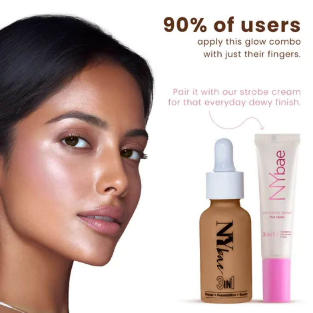 NY Bae 3 IN 1 Serum Foundation - Warm Honey 14