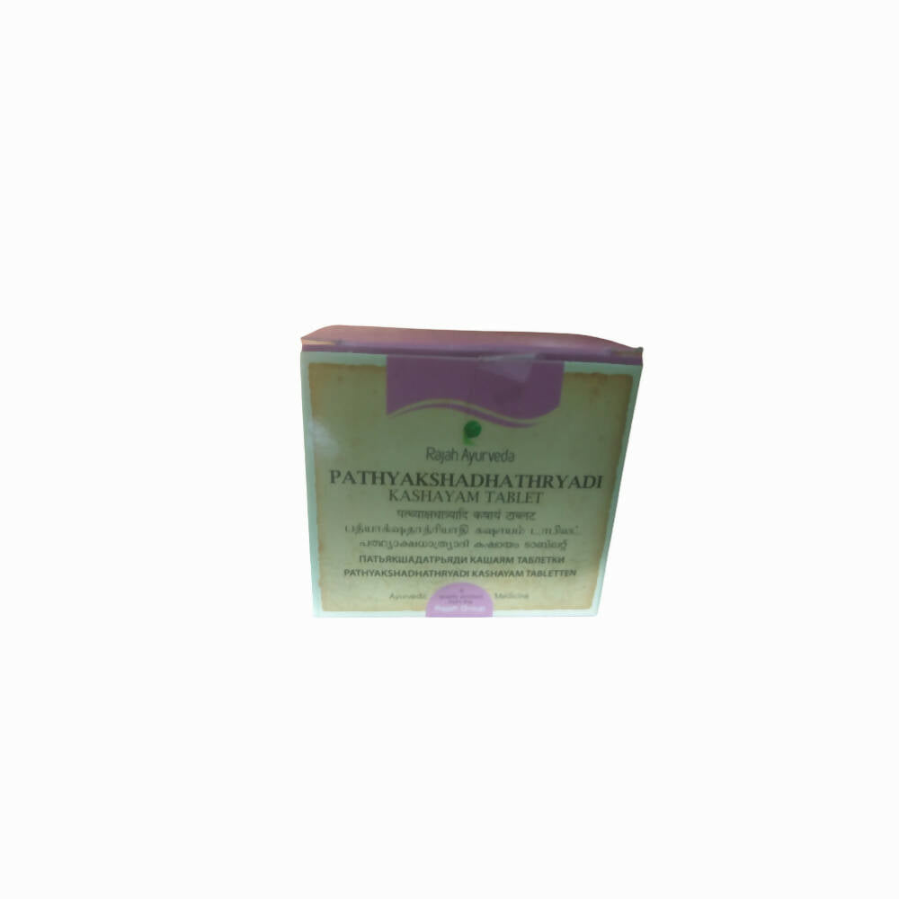 Rajah Ayurveda Pathyakshadathyadi Kashayam Tablets - Distacart