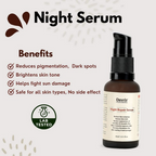 Devriz Professional Skin Night Serum For Dark Spots Uneven Skin Tone
