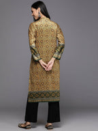 Ahalyaa Women's Traditional wear Kurta - Mustard