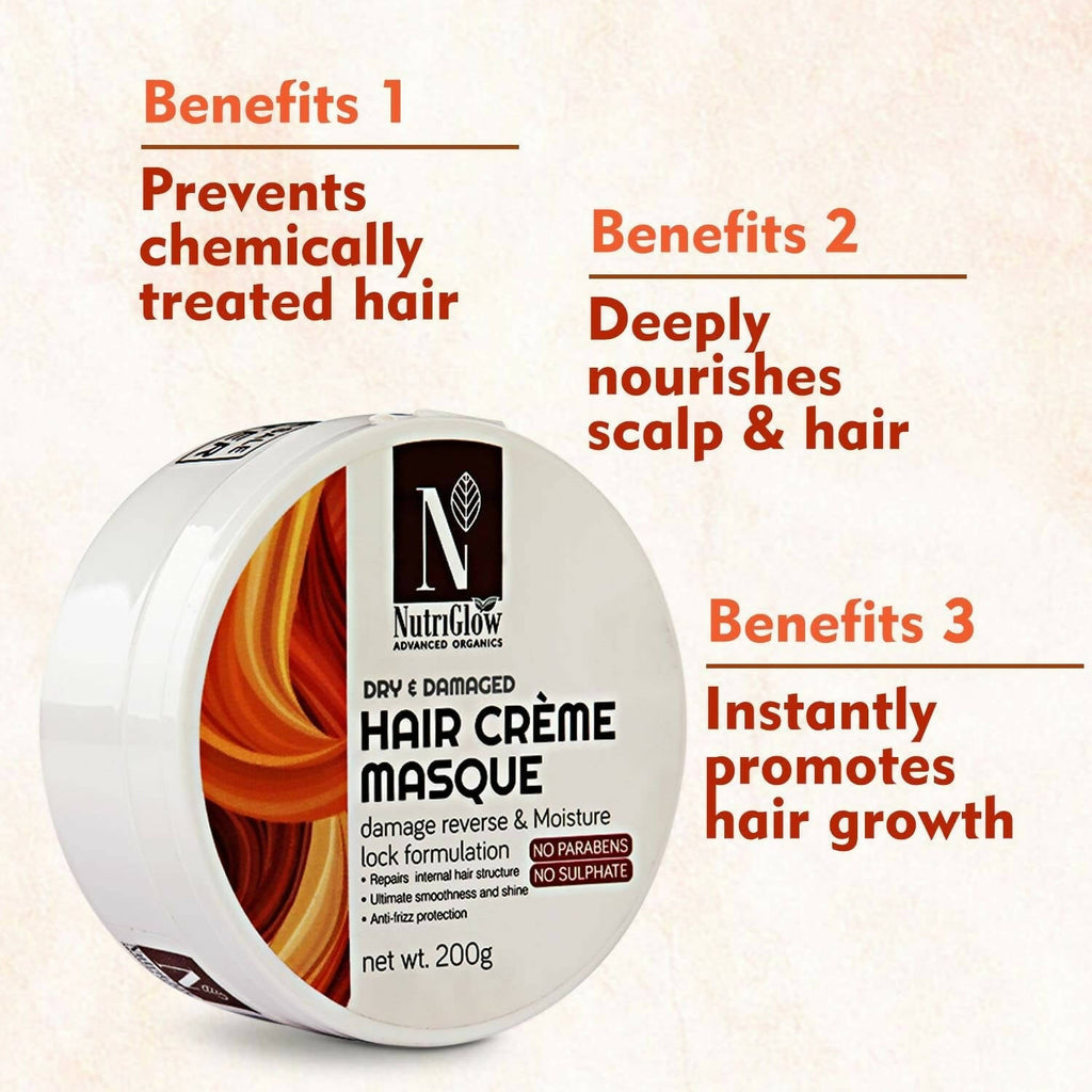 NutriGlow Advanced Organics Hair Crème Mask