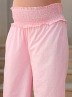 Janasya Light Dobby Cotton Self Design A-Line Kurta Set