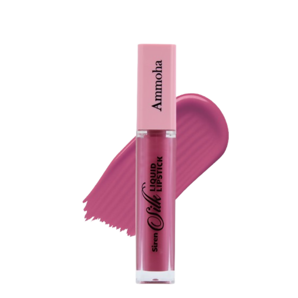Ammoha Cosmetics Long-Lasting, Matte-Finished Lotus Touch Color Liquid Lipstick