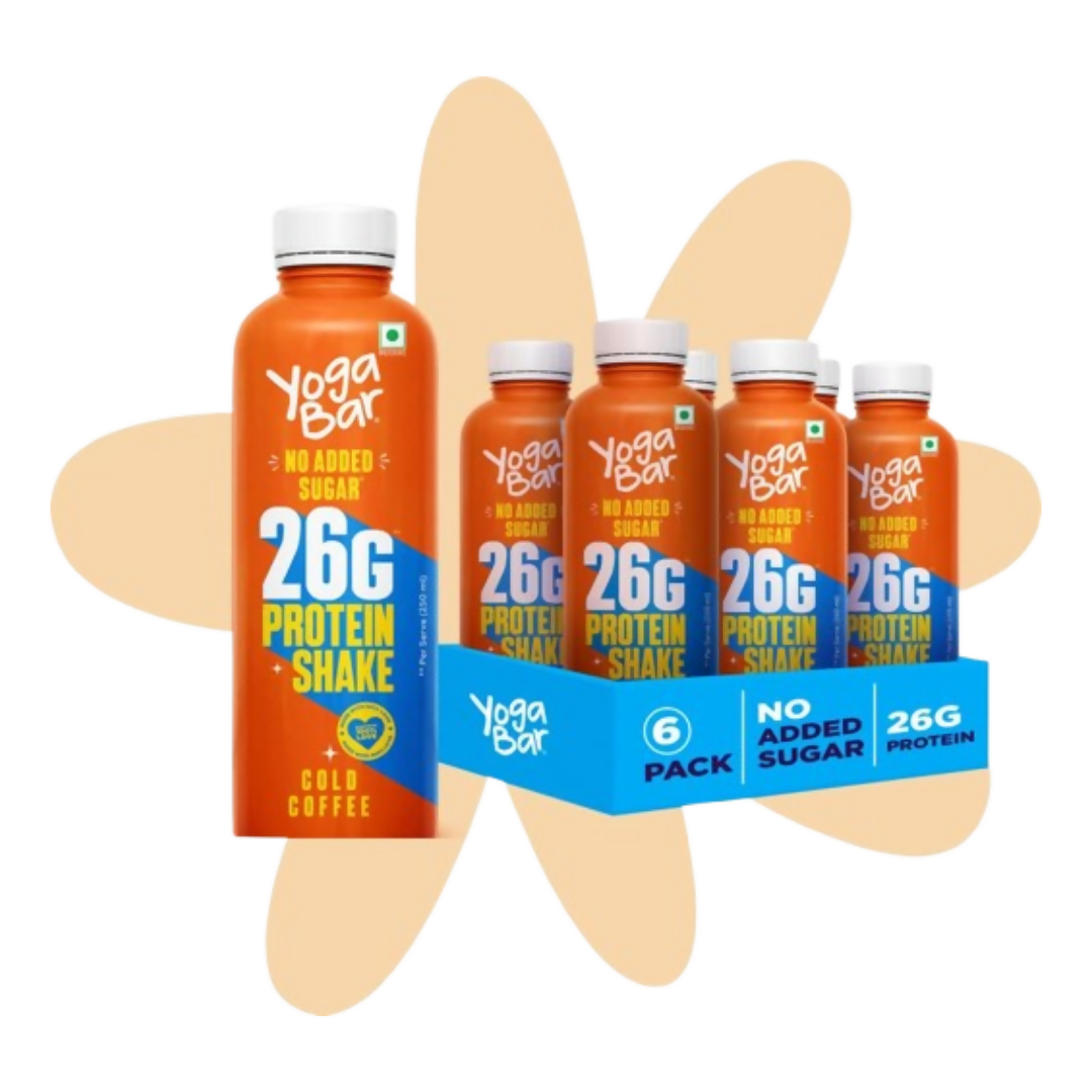 Yoga Bar 26g Protein Shake - Cold Coffee - Distacart