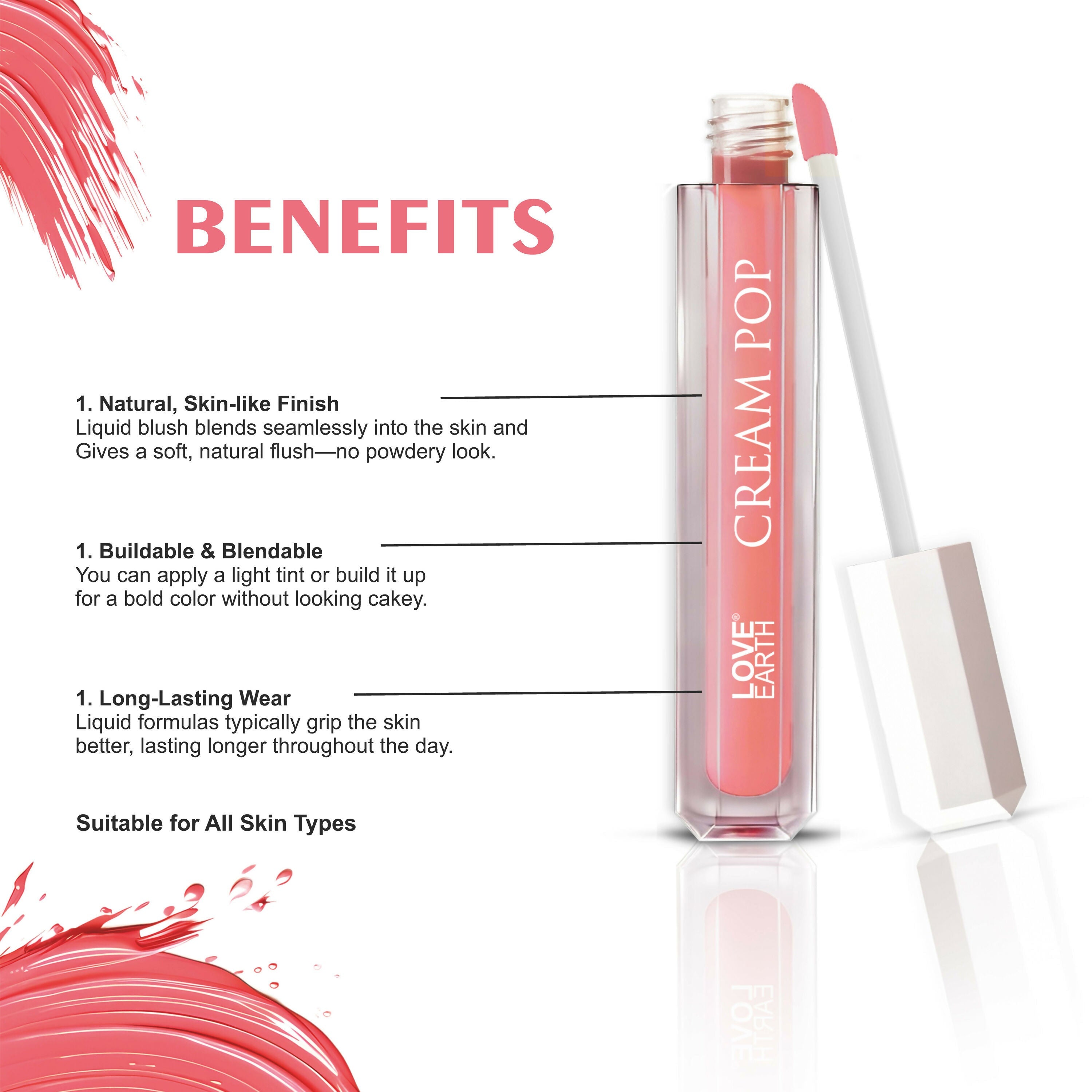 Love Earth Cream Pop Blush - Magnora
