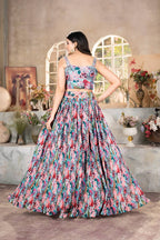 Lehenga Mart Designer Bollywood Style Wedding Wear Lehenga Choli - Multicolor