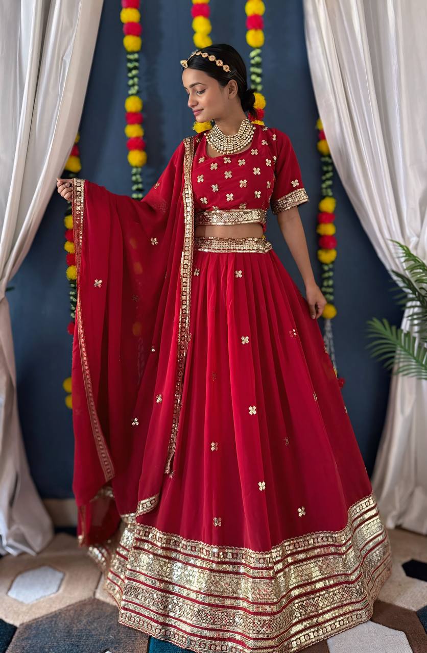 Lehenga Mart Glamorous Designer Lehenga Choli for Bridal and Bridesmaids Wedding Wear Choli