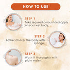 Wow Skin Science Strawberry & Peach Foaming Body Wash