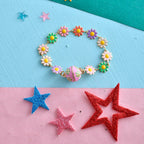 trueBrowns X Voylla Colourful Flowers Kid's Thread Rakhi For Kids - Distacart