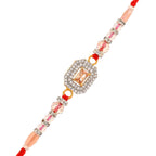trueBrowns X Voylla Men's Designer American Diamond Beaded Thread Rakhi For Brother - Distacart