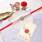 trueBrowns X Voylla Men's Designer American Diamond Beaded Thread Rakhi For Brother - Distacart