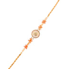 trueBrowns X Voylla Men's Bejewelled Om Thread Rakhi For Brother - Distacart