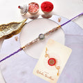 trueBrowns X Voylla Men's Bejewelled Beaded Thread Rakhi For Brother - Distacart