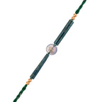 trueBrowns X Voylla Men's Om Green Beads Thread Rakhi For Brother - Distacart