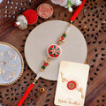 trueBrowns X Voylla Bejewelled And Beaded Men's Thread Rakhi For Brother - Distacart