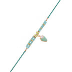 trueBrowns X Voylla Turquoise Beads Kid's Fruit Motif Rakhi For Kids - Distacart