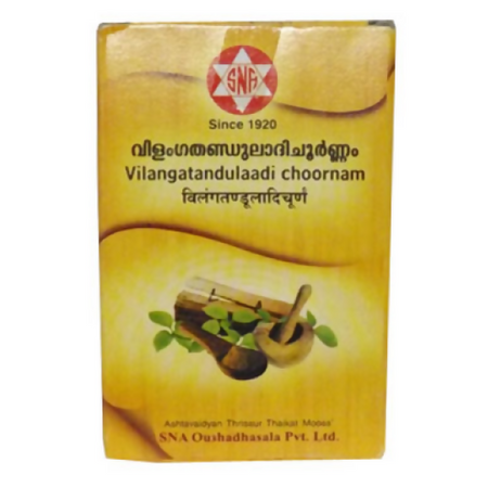 Sna Oushadhasala Vilangatandulaadi Choornam