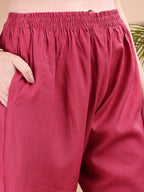 Embroidered Co Ords, Pink - Hiral Fashion - Distacart