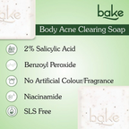 Bake 2% Salicylic Acid Soap for Face & Body Acne