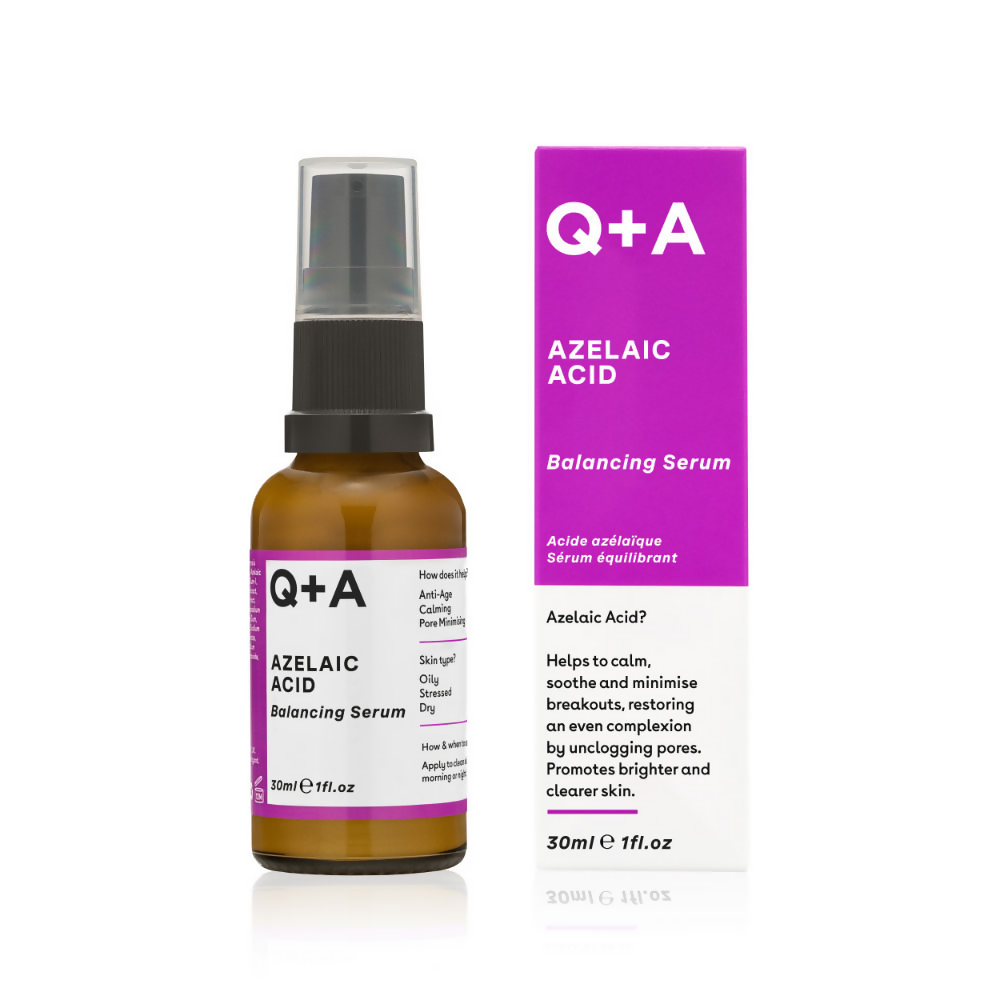 Q+A Azelaic Acid Balancing Facial Serum - Distacart