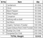 Namma Byadgi's Organic Mirchi Masala Kit- (Marchi, Spices, Powders) - Distacart