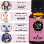 Earth N Pure Rose & Orange Essential Oils