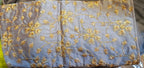 Kia Fashions Ash Grey Golden All Over Embroidered Readymade Blouse - Distacart