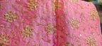 Kia Fashions Pink Golden All Over Embroidered Readymade Blouse - Distacart