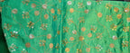 Kia Fashions Green Twin Tone Golden All Over Sequins Readymade Blouse - Distacart