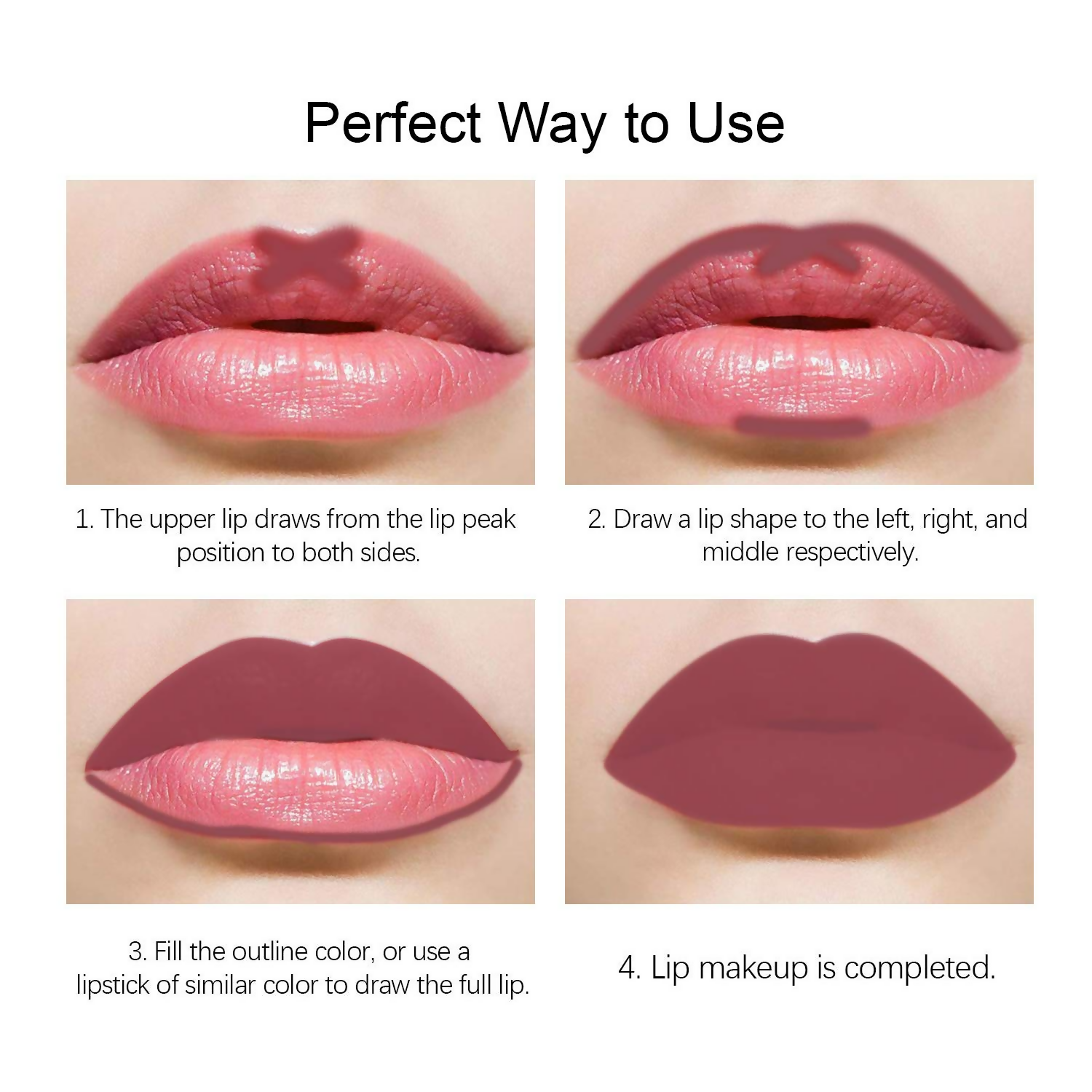 CVB C12 Nude’It Lip Colour for Smudge Proof Matte Finish 205 Rouge