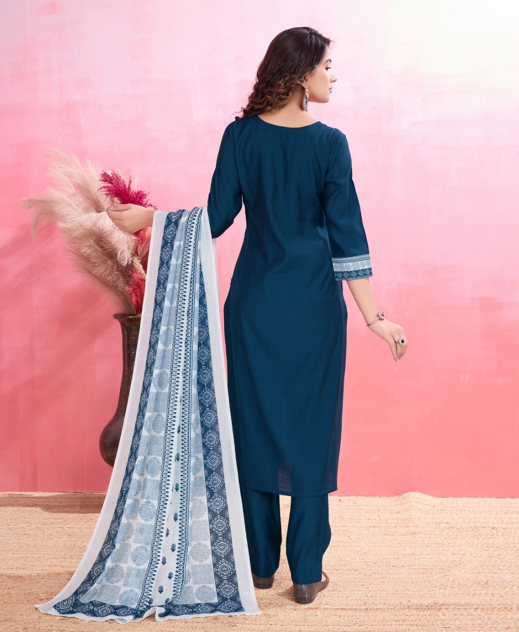 Prazu Fashion Yellow Viscose Silk Printed Kurta Set - Distacart