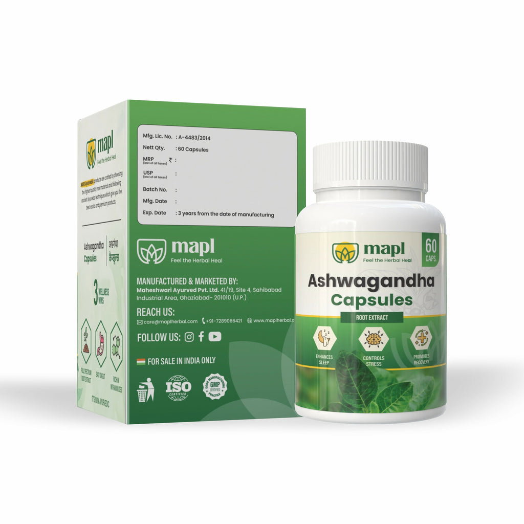 MAPL Ashwagandha Capsules - Distacart